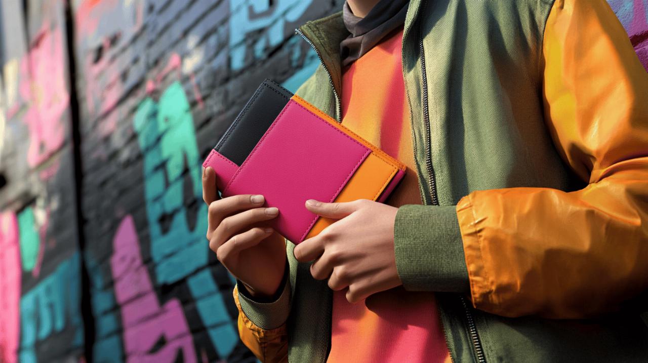 Portefeuilles tendance : Quand les messages positifs seduisent la generation Z