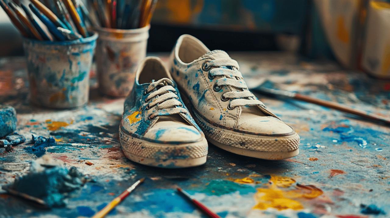 Comment enlever la peinture des chaussures en toile : les outils et techniques approuves